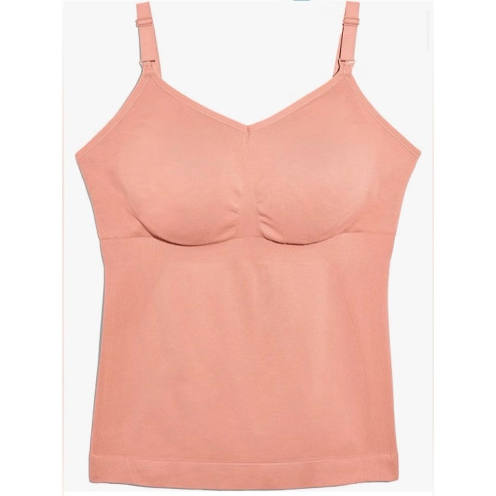 Knix Seamless Leakproof Nursing Tank Pink Ginger Medium NWT KNTANK102PKM